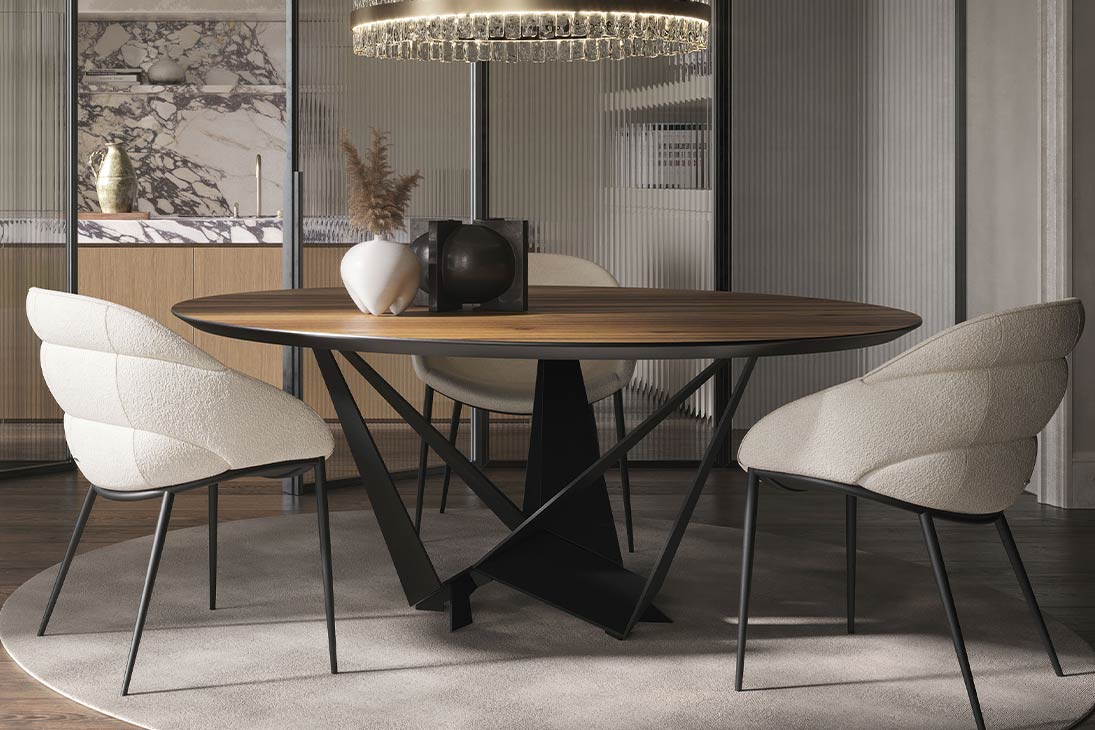 Runder Esstisch ELLA – 110 cm