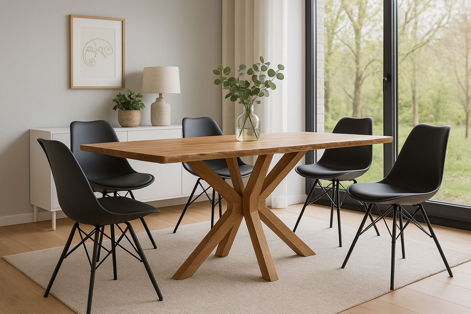 Esstisch OAKLINE – Eiche 180 cm